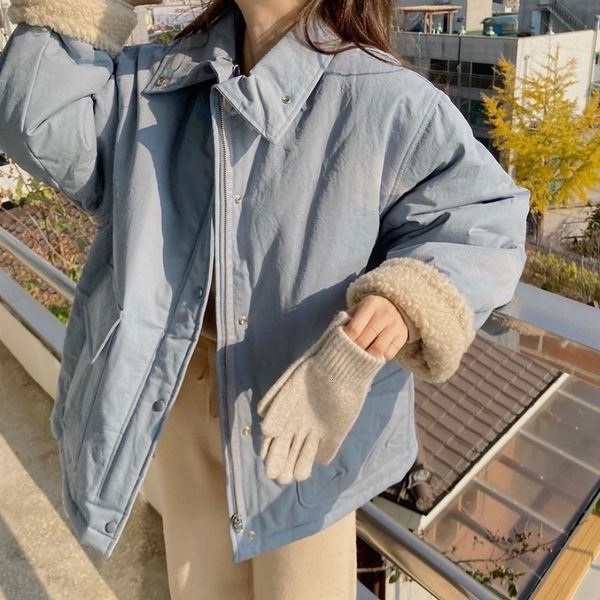 New Winter Loose Casual Hot Women Cotton 2021 Solid Thick Brief Fashion Outwear Stylish Stand All-match Warm Basic Jackets Wt9q, Black
New Winter Loose Casual Hot Women Cotton 2021 Solid Thick Brief Fashion Outwear Stylish Stand All-match Warm Basic Jackets Wt9q, Black