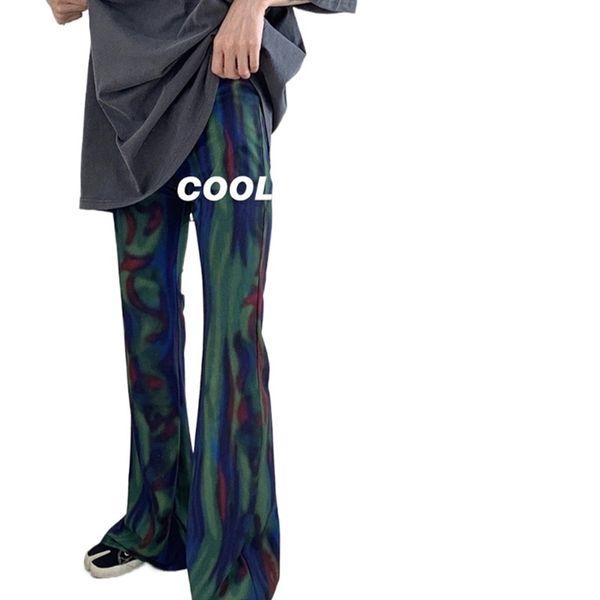 elastic high waist long flare pant bell bottom korean summer tie dye contrast print slim harajuku streetwear cute trousers 211007, Black;white
elastic high waist long flare pant bell bottom korean summer tie dye contrast print slim harajuku streetwear cute trousers 211007, Black;white