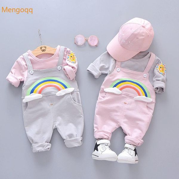 clothing sets autumn spirng full sleeve sun applique shirts rainbow overalls toddler children kids baby clothes set 2pcs 6m-4y, White
clothing sets autumn spirng full sleeve sun applique shirts rainbow overalls toddler children kids baby clothes set 2pcs 6m-4y, White