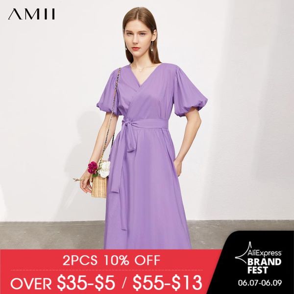 casual dresses amii minimalism summer vintage women's dress fashion cotton vneck puff sleeve high waist aline 12170086, Black;gray
casual dresses amii minimalism summer vintage women's dress fashion cotton vneck puff sleeve high waist aline 12170086, Black;gray