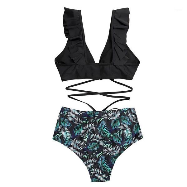 bikini 2021 swimwear women plus size swimsuits ruffles bandage swimming suit two piece tankini femme brazilian beach women's, White;black
bikini 2021 swimwear women plus size swimsuits ruffles bandage swimming suit two piece tankini femme brazilian beach women's, White;black