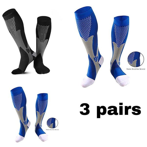 men's socks 3pair men women compression varicose veins leg relief pain anti fatigue sports stockings, Black
men's socks 3pair men women compression varicose veins leg relief pain anti fatigue sports stockings, Black