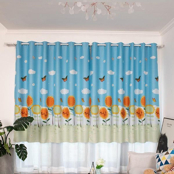 curtain & drapes 1pc elegant fresh pastoral style sunflower printing blackout tulle window treatment voile drape valance panel fabric
curtain & drapes 1pc elegant fresh pastoral style sunflower printing blackout tulle window treatment voile drape valance panel fabric