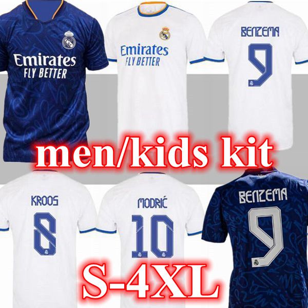 s-4xl 21 22 real madrid home away jerseys soccer football shirts alaba hazard benzema asensio modric marcelo camiseta men + kids kit 2021 20, Black;yellow
s-4xl 21 22 real madrid home away jerseys soccer football shirts alaba hazard benzema asensio modric marcelo camiseta men + kids kit 2021 20, Black;yellow