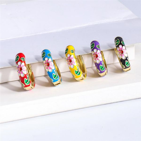 hoop & huggie aide 2021 trend black enamel flowers earrings for women charm fashion jewelry gifts aros colores pendientes joyero anillos, Golden;silver
hoop & huggie aide 2021 trend black enamel flowers earrings for women charm fashion jewelry gifts aros colores pendientes joyero anillos, Golden;silver