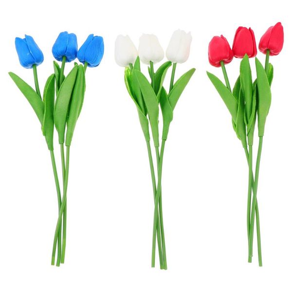 decorative flowers & wreaths 9pcs creative artificial flower decor delicate tulip prop indoor diy ornament
decorative flowers & wreaths 9pcs creative artificial flower decor delicate tulip prop indoor diy ornament