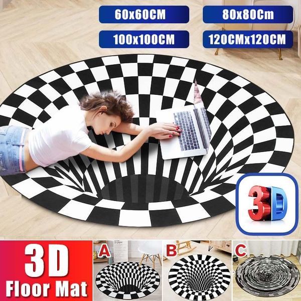 carpets 4 types round 3d visual illusion rug printed area carpet floor pad non-slip doormat for living room blanket home decor
carpets 4 types round 3d visual illusion rug printed area carpet floor pad non-slip doormat for living room blanket home decor