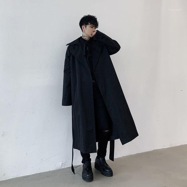 men's trench coats hybskr 2021 autumn winter men casual loose windbreaker woman oversize long sleeve classic jackets male clothing, Tan;black
men's trench coats hybskr 2021 autumn winter men casual loose windbreaker woman oversize long sleeve classic jackets male clothing, Tan;black