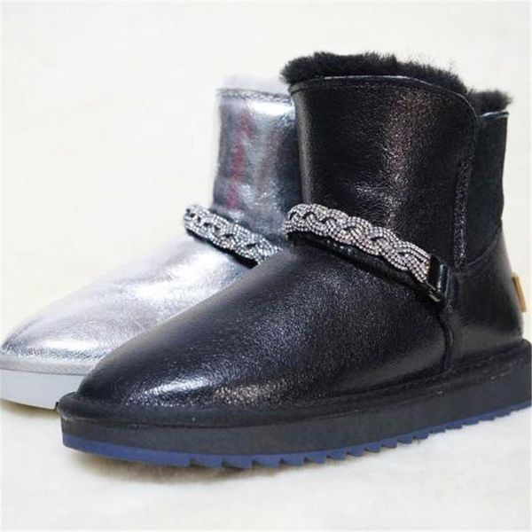 boots waterproof 2021 shoes women sheep wool genuine leather snow cowskin fur flat warm winter, Black
boots waterproof 2021 shoes women sheep wool genuine leather snow cowskin fur flat warm winter, Black