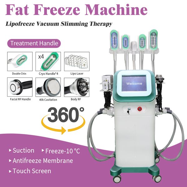 7 in 1 cryolipolysis machine 360°fat e 40k cavitation rf slimming weight reduce fat reduction sale #012
7 in 1 cryolipolysis machine 360°fat e 40k cavitation rf slimming weight reduce fat reduction sale #012