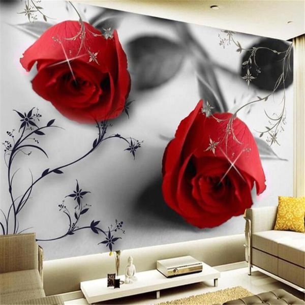 wallpapers milofi custom 3d three-dimensional large-scale mural wallpaper modern black and white rose pattern tv background wall
wallpapers milofi custom 3d three-dimensional large-scale mural wallpaper modern black and white rose pattern tv background wall