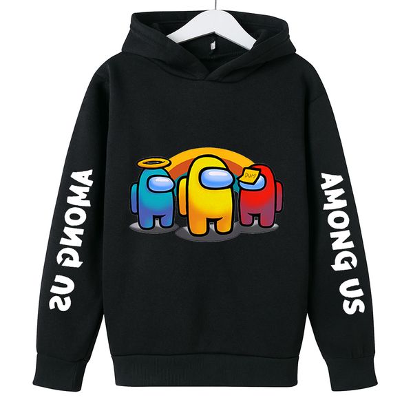 cotton print among us hoodie kids cute pattern sweatshirt long sleeve cartoons games baby boys hip hop clothes toddler pullover, Black
cotton print among us hoodie kids cute pattern sweatshirt long sleeve cartoons games baby boys hip hop clothes toddler pullover, Black