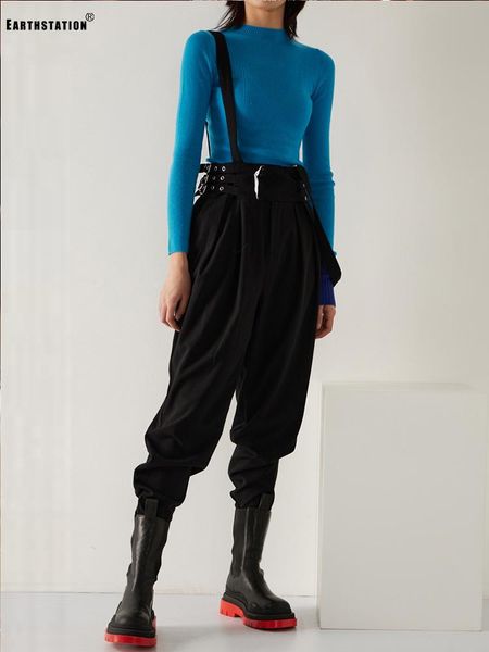 women's pants & capris heavy craftsmanship, high waist, eyelets, multi-layer straps, loose overalls, ladies' autumn styles, all-ma, Black;white
women's pants & capris heavy craftsmanship, high waist, eyelets, multi-layer straps, loose overalls, ladies' autumn styles, all-ma, Black;white