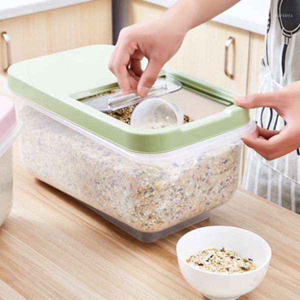 storage bottles & jars rice grain box large capacity good sealing sealed moisture-proof kitchen household cereal container
storage bottles & jars rice grain box large capacity good sealing sealed moisture-proof kitchen household cereal container