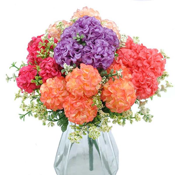 decorative flowers & wreaths 29cm hydrangea silk artificial flower 5 heads fake bouquet decoration for patry wedding home el table
decorative flowers & wreaths 29cm hydrangea silk artificial flower 5 heads fake bouquet decoration for patry wedding home el table