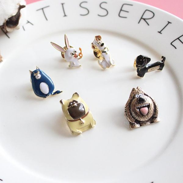 pins, brooches dog for women girl kids enamel pins metal animal brooch badges on backpack party wedding jewelry gift, Gray
pins, brooches dog for women girl kids enamel pins metal animal brooch badges on backpack party wedding jewelry gift, Gray