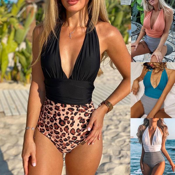 2021 high waist striped print one piece swimsuit women backless bathing suit leopard swimwear for female deep v neck bikini
2021 high waist striped print one piece swimsuit women backless bathing suit leopard swimwear for female deep v neck bikini