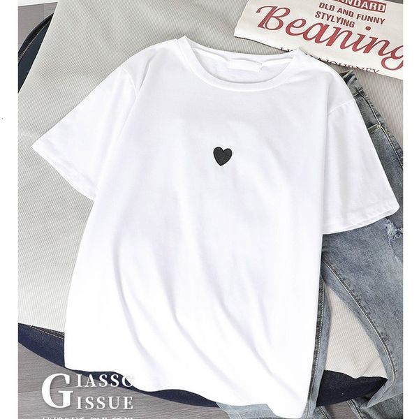 2021 new t-shirt, women's round neck, short sleeve, white, loose, fashionable, korean leisure, summer, b19u
2021 new t-shirt, women's round neck, short sleeve, white, loose, fashionable, korean leisure, summer, b19u