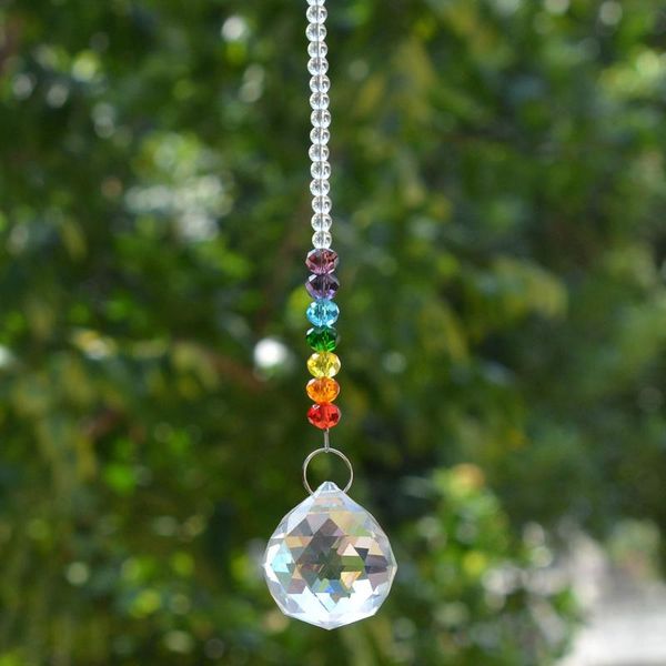 decorative objects & figurines crystal ball window hanging rainbow pendant wind chimes home light garden decorations ornament decor househol
decorative objects & figurines crystal ball window hanging rainbow pendant wind chimes home light garden decorations ornament decor househol