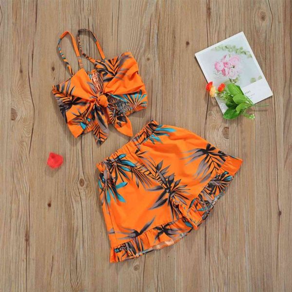 1 7y baby girls summer fashion outfits toddlers bowknot sling leaf printed crop amp loose pants for beach party, White
1 7y baby girls summer fashion outfits toddlers bowknot sling leaf printed crop amp loose pants for beach party, White