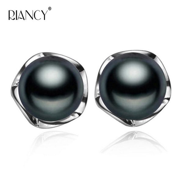 stud real 925 sterling silver black pearl earring for wedding,natural freshwater classic earring,girlfriend birthday gift, Golden;silver
stud real 925 sterling silver black pearl earring for wedding,natural freshwater classic earring,girlfriend birthday gift, Golden;silver