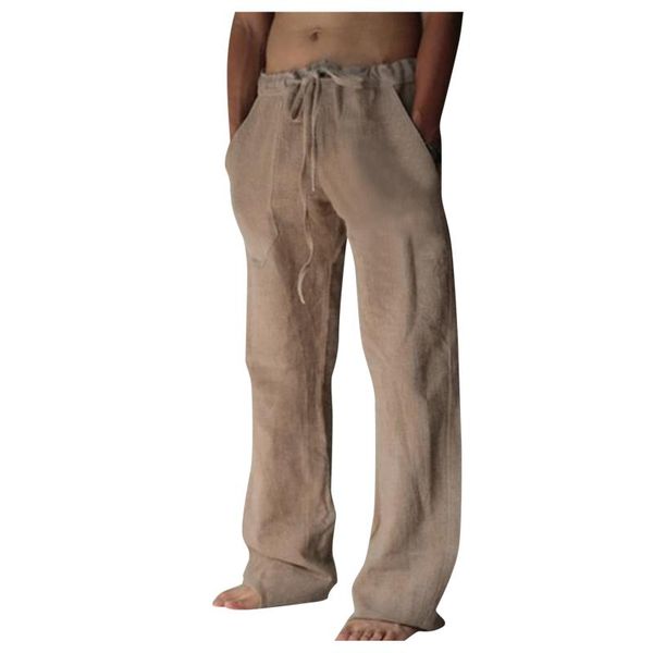 men's pants 2021 cotton linen male summer breathable solid color trousers fitness streetwear pocket drawstring, Black
men's pants 2021 cotton linen male summer breathable solid color trousers fitness streetwear pocket drawstring, Black