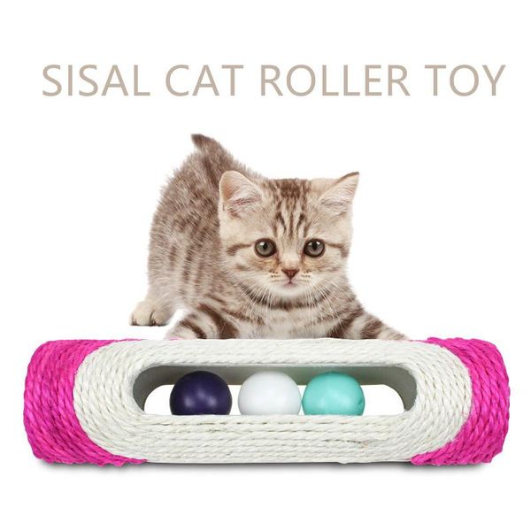 cat toys interactive disk with balls for scratching sisal roller cylinder pet crazy ball amusement
cat toys interactive disk with balls for scratching sisal roller cylinder pet crazy ball amusement
