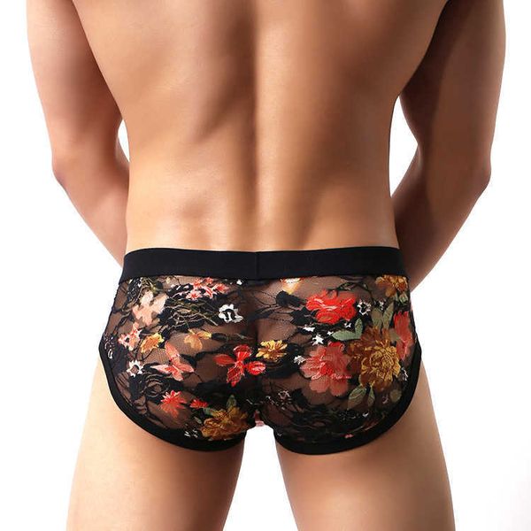 men's briefs low rise lace briefs see through breathable underpants floral pattern male underwear intimates underpants p0812, Black;white
men's briefs low rise lace briefs see through breathable underpants floral pattern male underwear intimates underpants p0812, Black;white