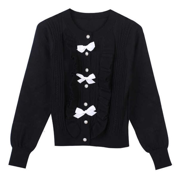 women's sweaters o-neck bowknot pearl ladies pullover sweater loose retro knitted autumn long-sleeved clothing 0nj5, White;black
women's sweaters o-neck bowknot pearl ladies pullover sweater loose retro knitted autumn long-sleeved clothing 0nj5, White;black