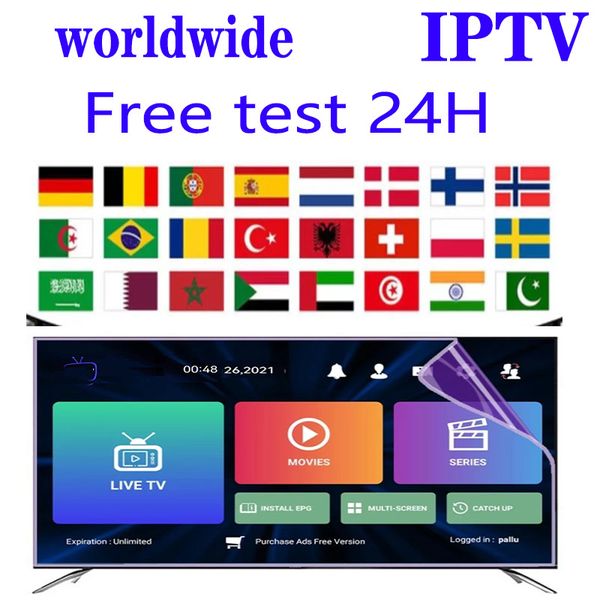 worldwide. list of european iptv. m3u xxx format. support smart tv. cell phone. tablet. android. apple system. suitable for all kinds app. 2
worldwide. list of european iptv. m3u xxx format. support smart tv. cell phone. tablet. android. apple system. suitable for all kinds app. 2