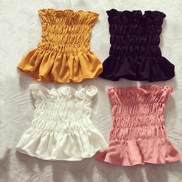 women's blouses & shirts 2021 summer fashion women sleeveless strapless off shoulder casual slim solid flared short, White
women's blouses & shirts 2021 summer fashion women sleeveless strapless off shoulder casual slim solid flared short, White