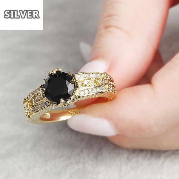 cluster rings selling black onyx 18k gold blue stone color for women man party wedding ring hang jewelry size 5-12, Golden;silver
cluster rings selling black onyx 18k gold blue stone color for women man party wedding ring hang jewelry size 5-12, Golden;silver