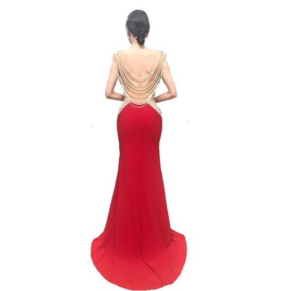 new high 2021 quality heavy pearls backless mermaid evening luxury cap sleeve long prom formal es vestidos de festa lqr1, Black;red
new high 2021 quality heavy pearls backless mermaid evening luxury cap sleeve long prom formal es vestidos de festa lqr1, Black;red