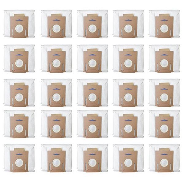 vacuum cleaners 25 pack dust bags for ecovacs deebot ozmo t8 & aivi robot cleaner replacement accessories
vacuum cleaners 25 pack dust bags for ecovacs deebot ozmo t8 & aivi robot cleaner replacement accessories