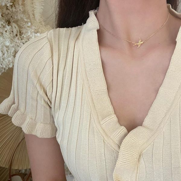 chains cute simple bird pendant necklace for women ins graceful and petite clavicle chain 2021 trendy short, Silver
chains cute simple bird pendant necklace for women ins graceful and petite clavicle chain 2021 trendy short, Silver