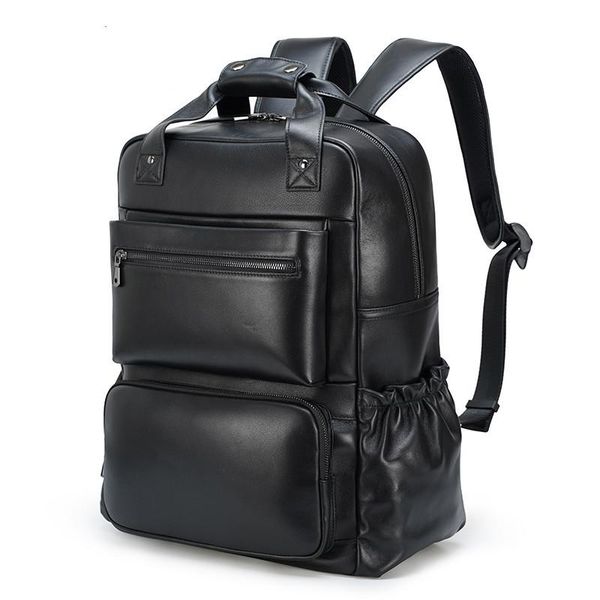 backpack luxury leather business men's outdoor travel natural on trips cowhide shoulder computer bag
backpack luxury leather business men's outdoor travel natural on trips cowhide shoulder computer bag