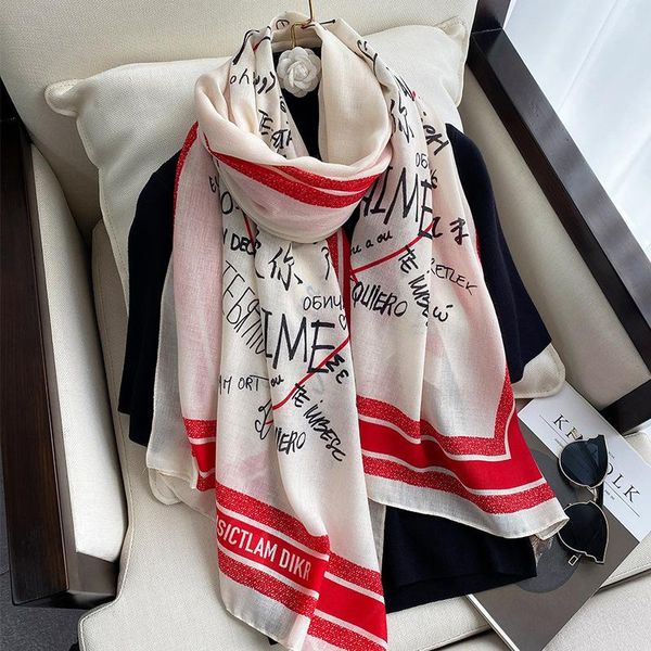 scarves 2021 summer sunscreen winter fashion cotton and scarf letter print beach towel style lady seaside shawl, Blue;gray
scarves 2021 summer sunscreen winter fashion cotton and scarf letter print beach towel style lady seaside shawl, Blue;gray