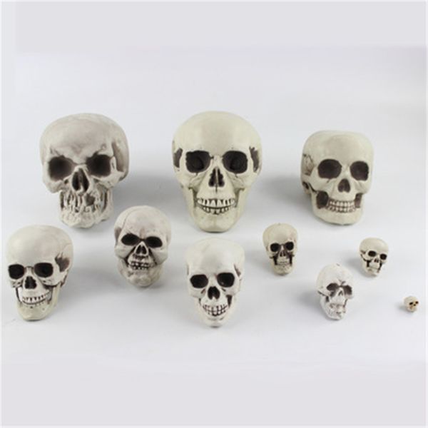 costume accessories halloween horror skull props haunted house terror party decoration scary simulation skull model, Silver
costume accessories halloween horror skull props haunted house terror party decoration scary simulation skull model, Silver