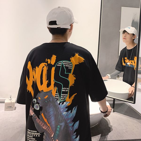 for 60-135kg black released oversized 2021 men rock skate hip hop t-shirts short sleeves streetwear t-shirt nzxm, White;black
for 60-135kg black released oversized 2021 men rock skate hip hop t-shirts short sleeves streetwear t-shirt nzxm, White;black