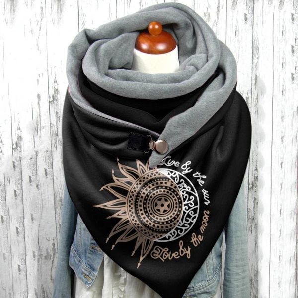 scarves women vintage hijab bandana scarf fashion printing button soft wrap casual warm shawls female multi-purpose shawl scarfs, Blue;gray
scarves women vintage hijab bandana scarf fashion printing button soft wrap casual warm shawls female multi-purpose shawl scarfs, Blue;gray
