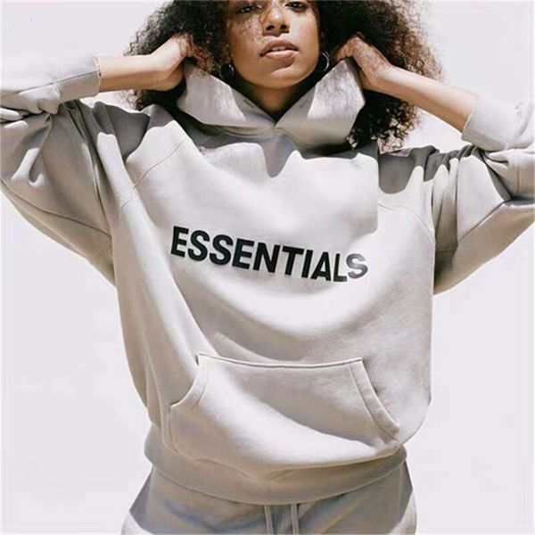 fog essentials autumn winter plush thick high street fashion men's and women's casual hoodie pullover, Black
fog essentials autumn winter plush thick high street fashion men's and women's casual hoodie pullover, Black