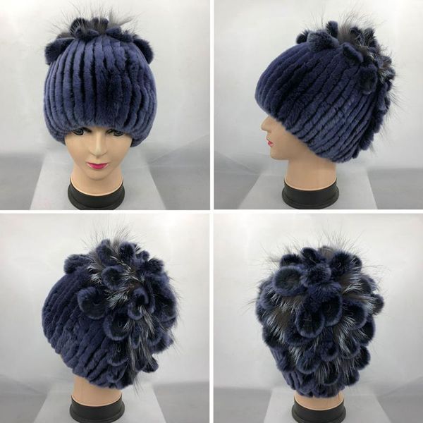 berets women's fashion hat cold proof warm ear protection wool rex hair scarf thickened, Blue;gray
berets women's fashion hat cold proof warm ear protection wool rex hair scarf thickened, Blue;gray