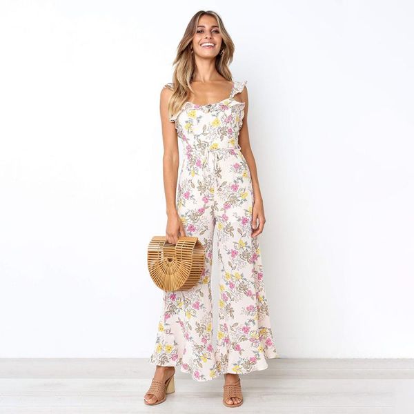 women's jumpsuits & rompers romper boho beachwear backless playsuit wide leg print ruffle women bodysuits off shoulder floral jumpsuit, Black;white
women's jumpsuits & rompers romper boho beachwear backless playsuit wide leg print ruffle women bodysuits off shoulder floral jumpsuit, Black;white