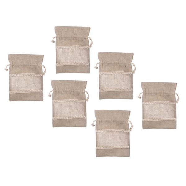 storage bags 6pcs vintage lace bunched pocket creative translucent drawstring jewelry
storage bags 6pcs vintage lace bunched pocket creative translucent drawstring jewelry