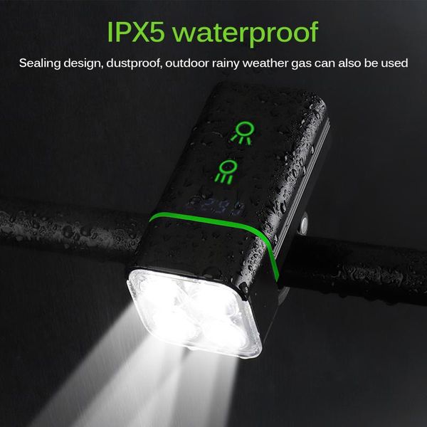 led safety warning light waterproof bicycle lamp flashligh usb rechargeable light mtb 4*t6 front back rear taillight cycling
led safety warning light waterproof bicycle lamp flashligh usb rechargeable light mtb 4*t6 front back rear taillight cycling