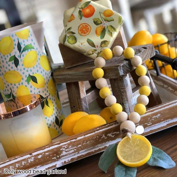 decorative objects & figurines farmhouse rustic wood bead garland home decor gift living room hanging lemon pendant chic closet ornaments su
decorative objects & figurines farmhouse rustic wood bead garland home decor gift living room hanging lemon pendant chic closet ornaments su