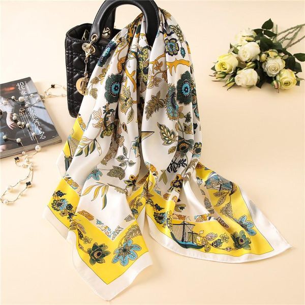 scarves women fashion scarf spring/autumn printed decorative square female professional shawl multi-purpose silk satin head, Blue;gray
scarves women fashion scarf spring/autumn printed decorative square female professional shawl multi-purpose silk satin head, Blue;gray