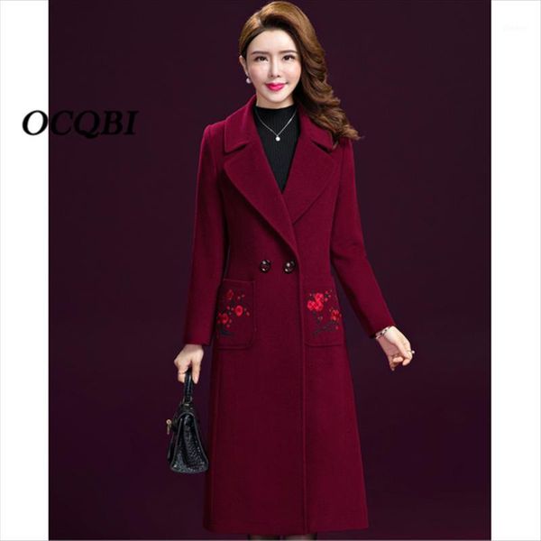 plu size long coat 2019 women winter wool coat pockets elegant vintage korean long1, Black
plu size long coat 2019 women winter wool coat pockets elegant vintage korean long1, Black