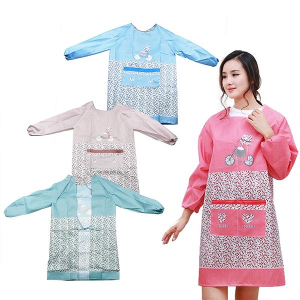 household cleaning tool little flowers anti-fouling dress anti-oil waterproof long sleeve apron
household cleaning tool little flowers anti-fouling dress anti-oil waterproof long sleeve apron