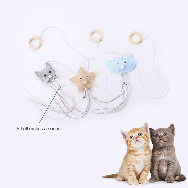 cat toys pets drawstring elastic traction with pull ring cute shape funny stick can be hung climbing frame door handle
cat toys pets drawstring elastic traction with pull ring cute shape funny stick can be hung climbing frame door handle
